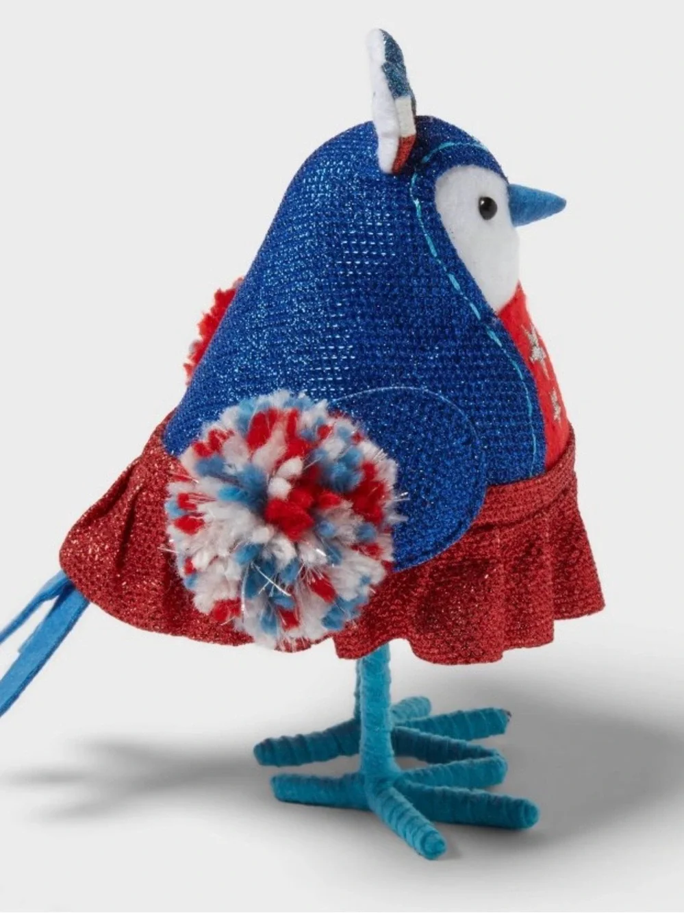Target Sun Squad Featherly Friends Plush Bird STARLA Decor USA Patriotic Figure